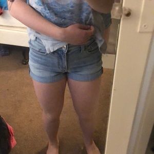 High-Waisted American Eagle Shorts